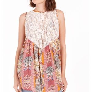 Free People Trapeze Top Size Small NWT